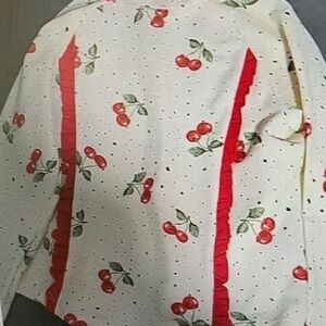 Cherry Print Kids Swimwear